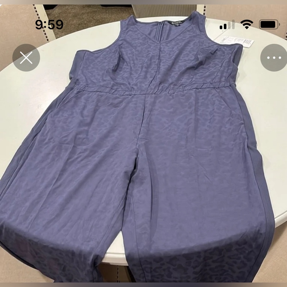 Athleta Lavender Purple Sleeveless Jumpsuit
